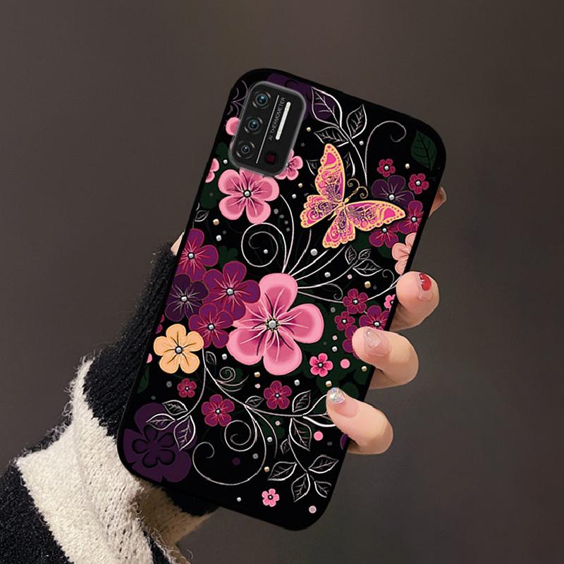 For Umidigi A7s Case Silicone Soft TPU Fashion Cartoon Color Painted Phone Cover Coque For UMIDIGI A7S Shockproof Fundas Capa