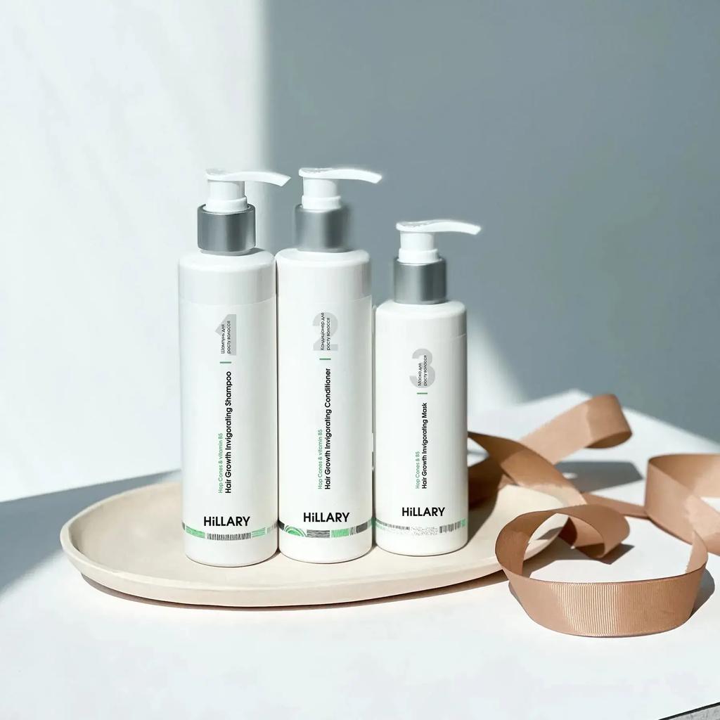 Szyszki chmielowe i kompleks B5 stymulujący porost włosów Hillary