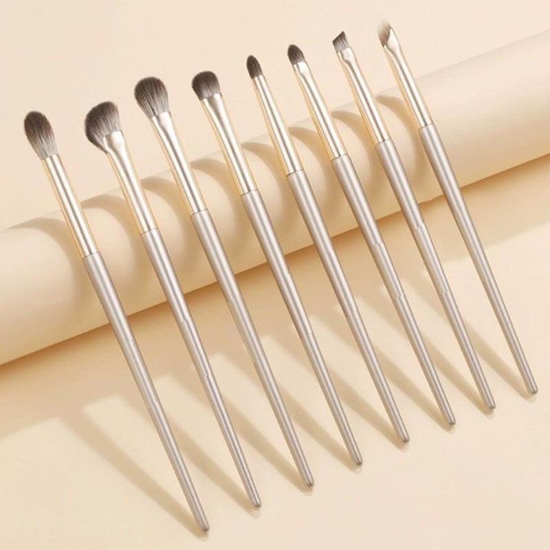 

8Pcs Eye Makeup Brushes Set Detail Eyeshadow Brush Makeup Brush Ultra Soft Eyeshadow Eyeliner Makeup Tool onesize