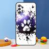 Cat Dog Paws Case For Samsung Galaxy A54 A34 A14 A13 A53 A16 A26 A36 A56 A12 A22 A32 A52 A06 A15 A35 A55