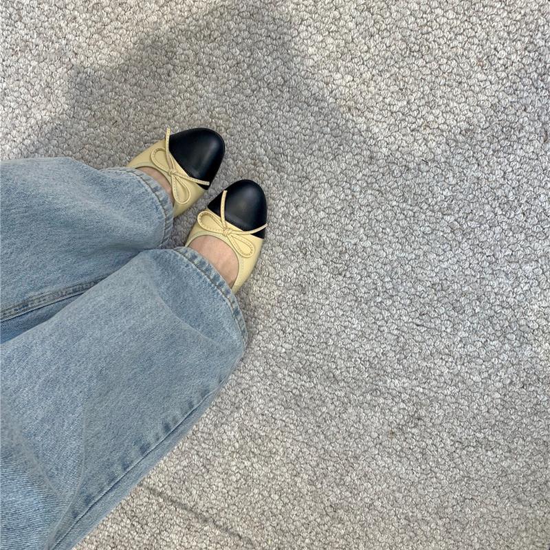 New Butterfly-knot Women Loafer Shoes Fashion Shallow Slip on Ladies Comfort Soft Sole Flats Spring Women's Comfort Shoes