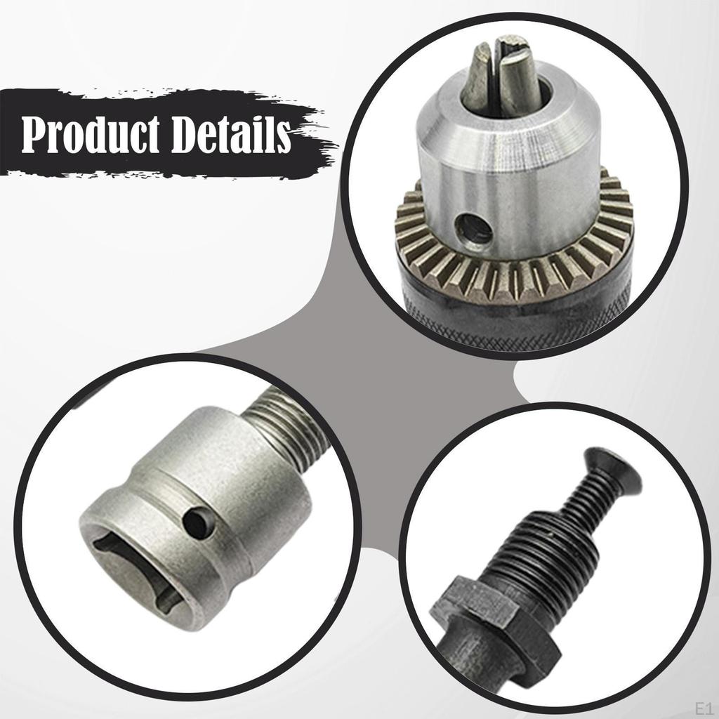 Drill Chuck 1/2" Impact Wrench Adapter SDS Plus Shank for