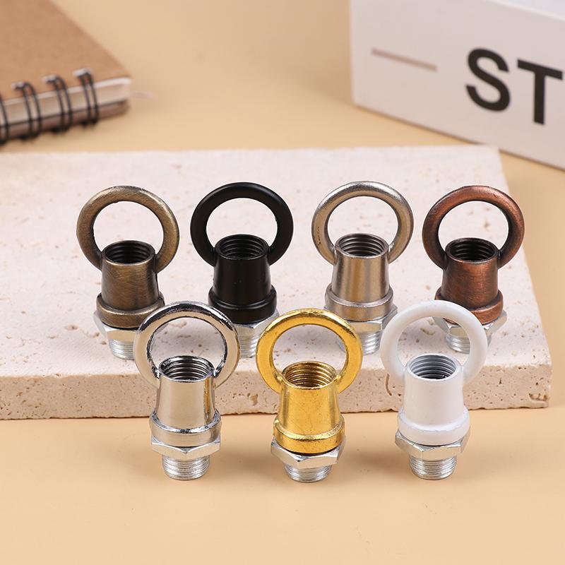 Retro Zinc Alloy Light Hook 10MM Thread M10 Antique Vintage Metal Ceiling Rose Light Base Chandelier Hook Light Adapter Fitting