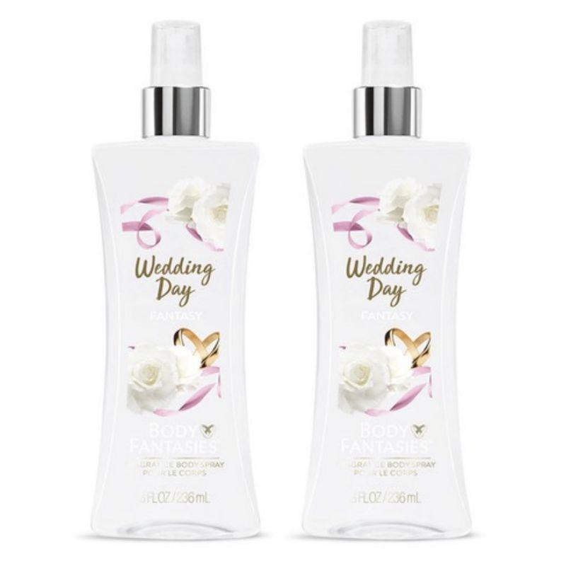 Body Fantasies Fragrance Body Mist 236ml – 5 Scents Available | Long-Lasting Refreshing Body Spray for Women