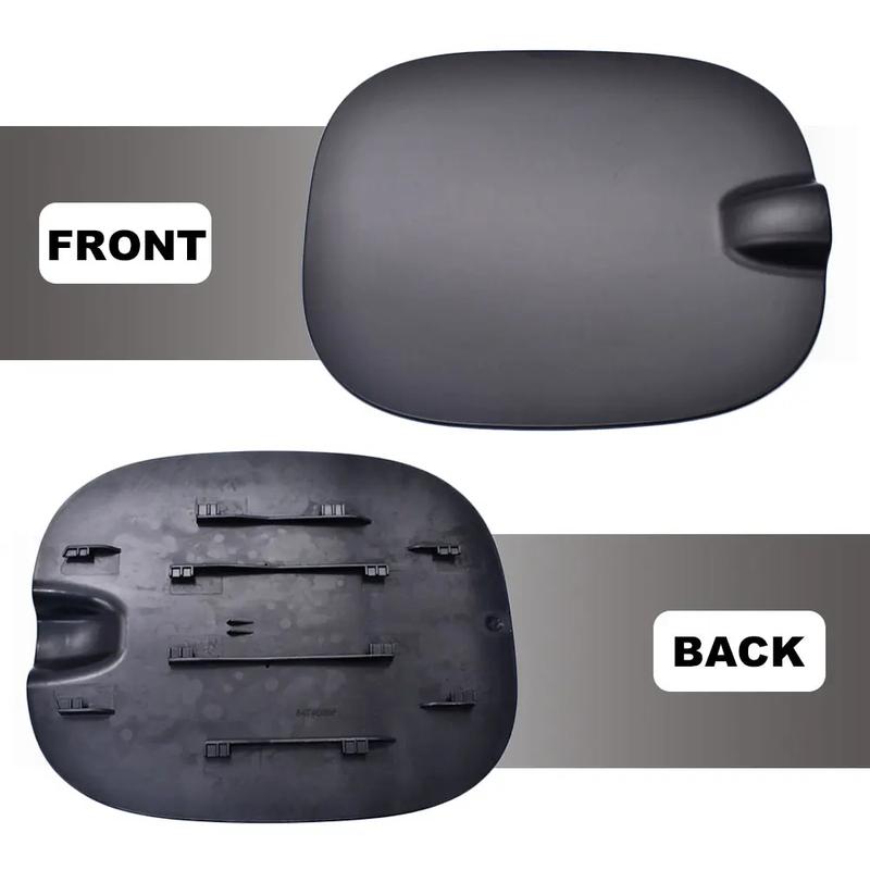 For -2024 Chevrolet Silverado 1500 LTD Crew Cab Pickup Models Black Fuel Gas Tank Filler Door Lid Cover Flap Cap 84745968