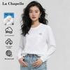 Camiseta de Manga Longa 100% Algodão Feminina La Chapelle