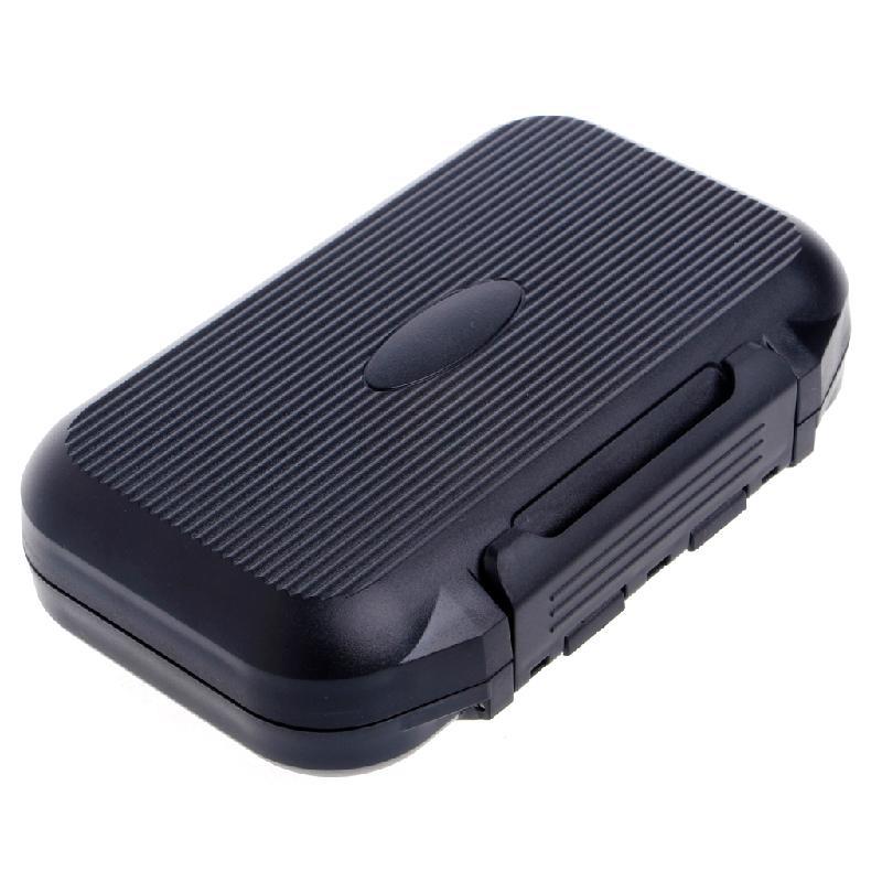 1 Pc Portable Fishing Baits Case Waterproof Dual-Layer Fly Fishing Bait Storage Box