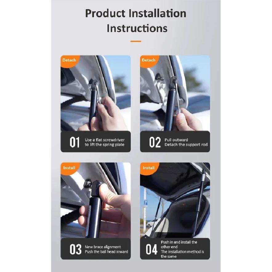 Car Front Hood Shock Bar For Ford Mondeo Mk V MK4 2014~2019 Car Engine Covers Hydraulic Rod Supporting Struts Spring Accessories