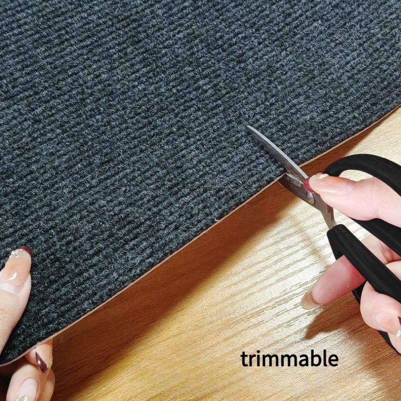 Luminous Anti-skid Stair Mat Solid Wood Staircase Foot Mats Step Mute Pad Luminous Guidance for Home Step Rugs Cutting Freely Effective Water Absorpt