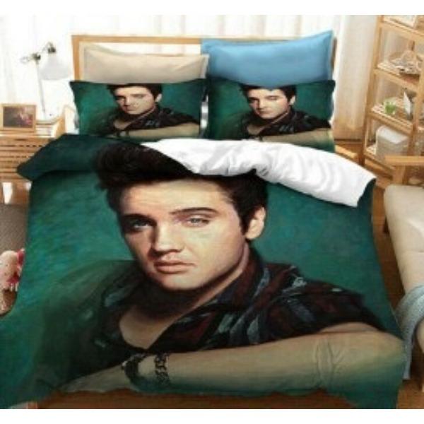 Bedding Kit, Male Star Series Size Three-Piece Quilt Cover