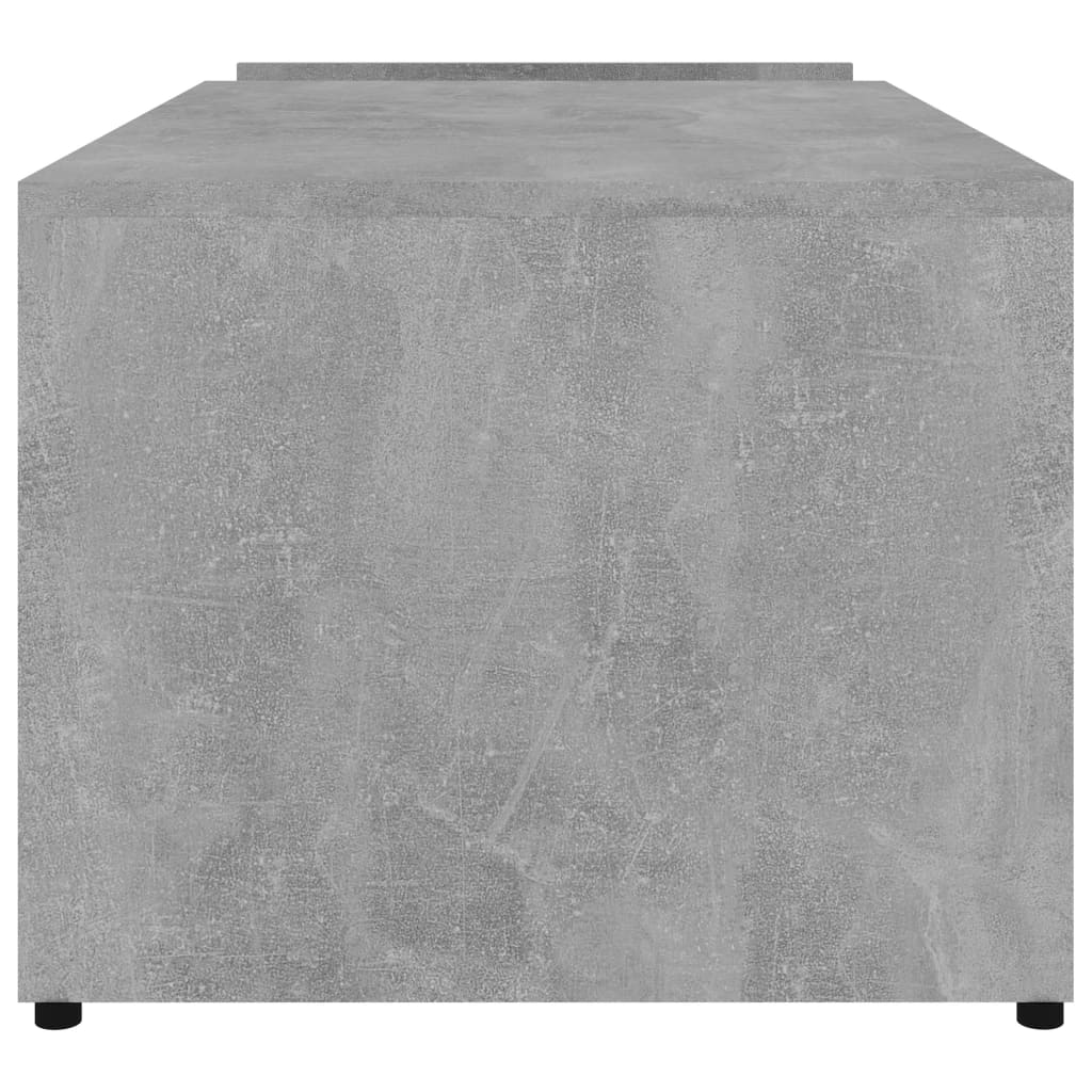 Coffee Table Concrete Grey 90 x 45 x 35 cm Particleboard