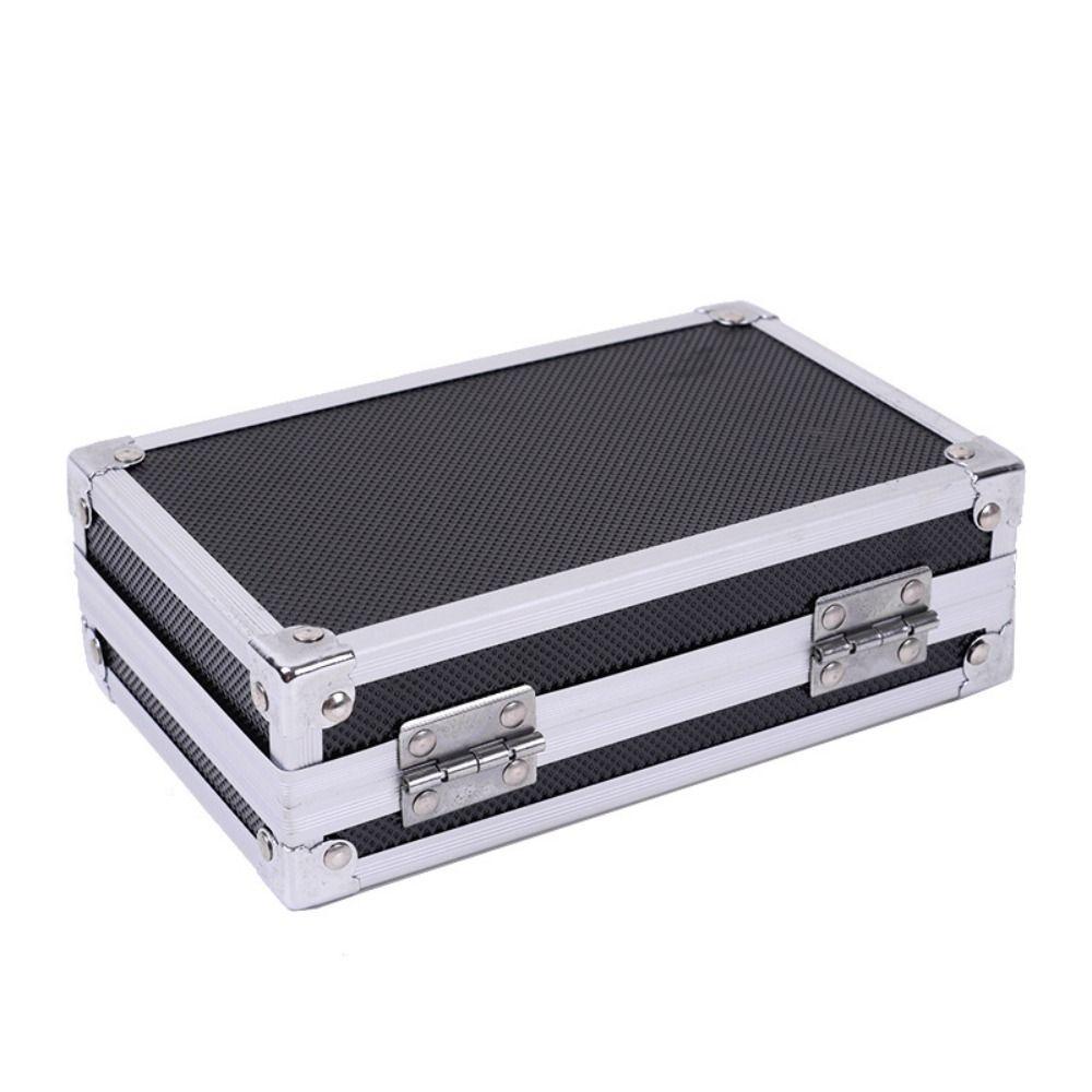 Impact Resistant Aluminum Zinc Zinc Alloy Tool Box Drop-Resistant Safety Briefcase Tool Organization