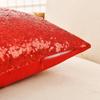 Sequined Single-Sided Pillowcase for Sofa or Office Waist Support