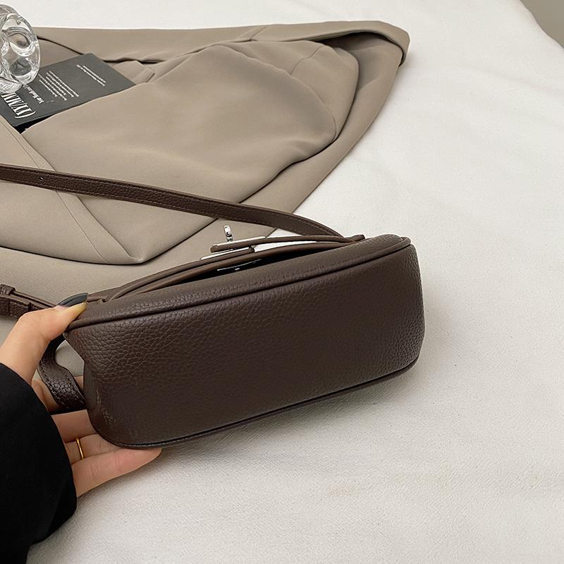 Premium Saddle Bag Fashion Versatile Gemini Bag Dumpling Bag Women's Bag One Shoulder Crossbody Breast Bag Mini Fanny Bag