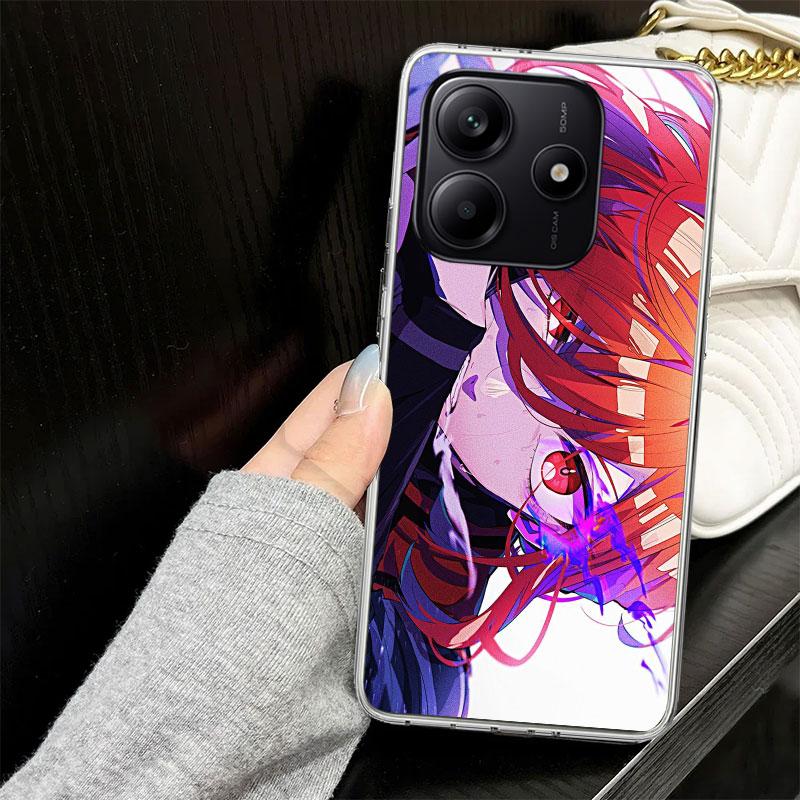 Blue Lock Chigiri Hyoma Case for Xiaomi Redmi Note 14 13 12 11 Pro Plus Phone Cover 14S 12S 11S 11E 11T 10S 10 9S 9 Silicone Fun