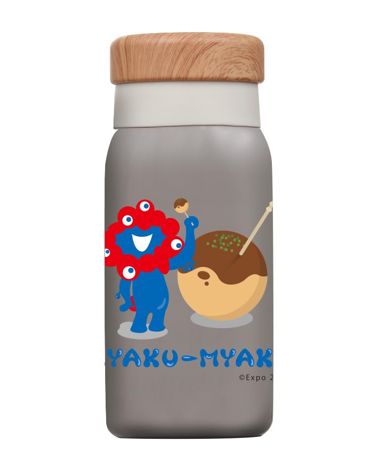 

Официальная оригинальная бутылка Мякумяку для ЭКСПО 2025 Осака-Кансай (Takoyaki) [Официально лицензированный, Изолированный, Бутылка для холодной воды, My Bottle,