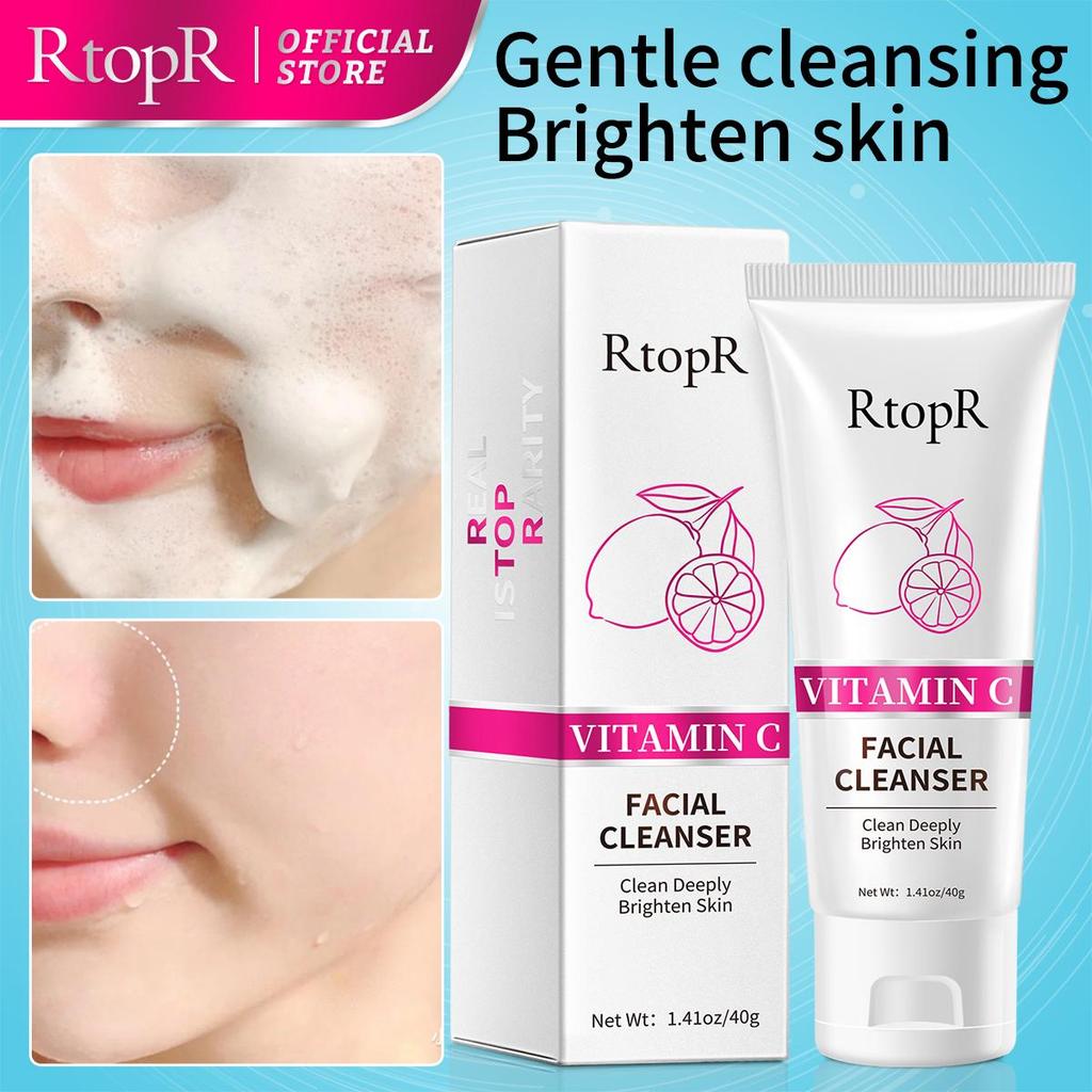 VC Facial Cleanser Deep Cleansing Exfoliating Moisturizing And Brightening The Complexion The Skin Is Clean And Smooth