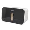 Toilet Paper Roll Box Cover Waterproof Punch Free Prevent Corrosion Wall Mounted Bathroom Tissue Holder Black