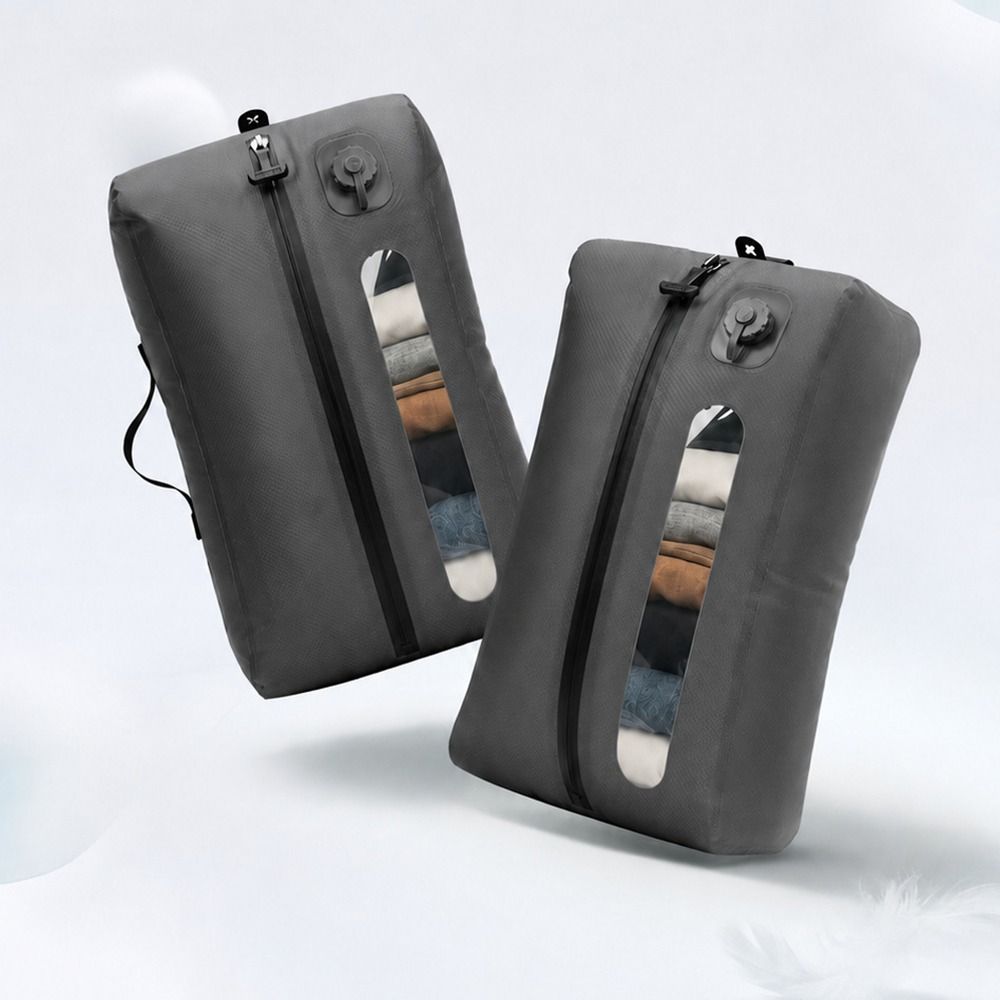 Reusable Electric Vacuum Bag Electric Pump Travel Compression Pack Compressed Storage Bag Suitcase