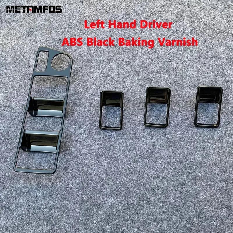 For Toyota Harrier Venza     2024 Matte Window Lift Switch Cover Trim ide Armrest Frame Interior Accessories