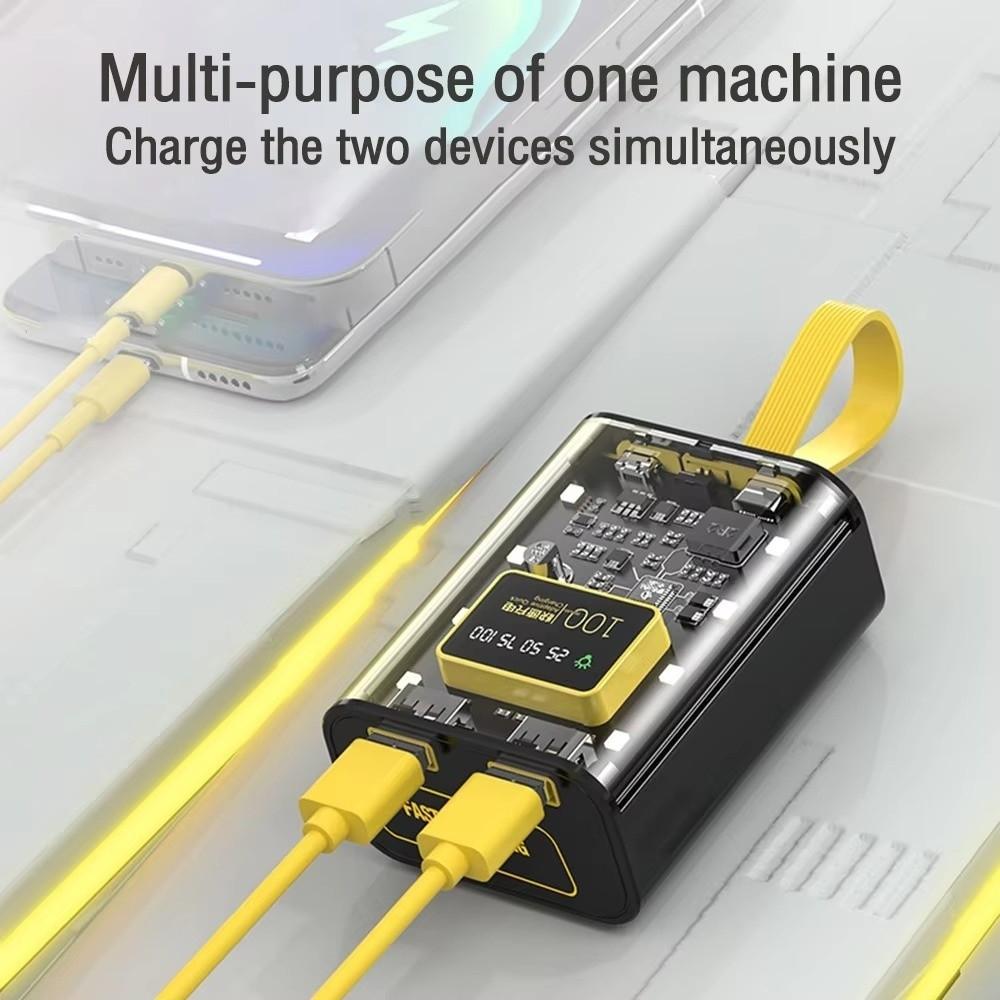 Fast Charge Power Bank Case Double USB Output DIY Power Bank Box  Portable Charging