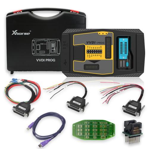 Programador Xhorse VVDI PROG V5.3.7 Multilíngue Leitura/Escrita ECU MCU IMMO EEPROM