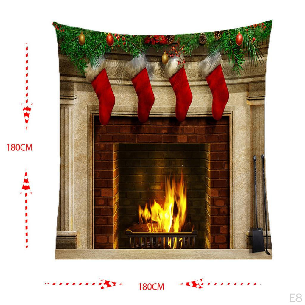 Kunst für zu Hause Wandbehang Wandteppich Schmuck Weihnachtsdeko