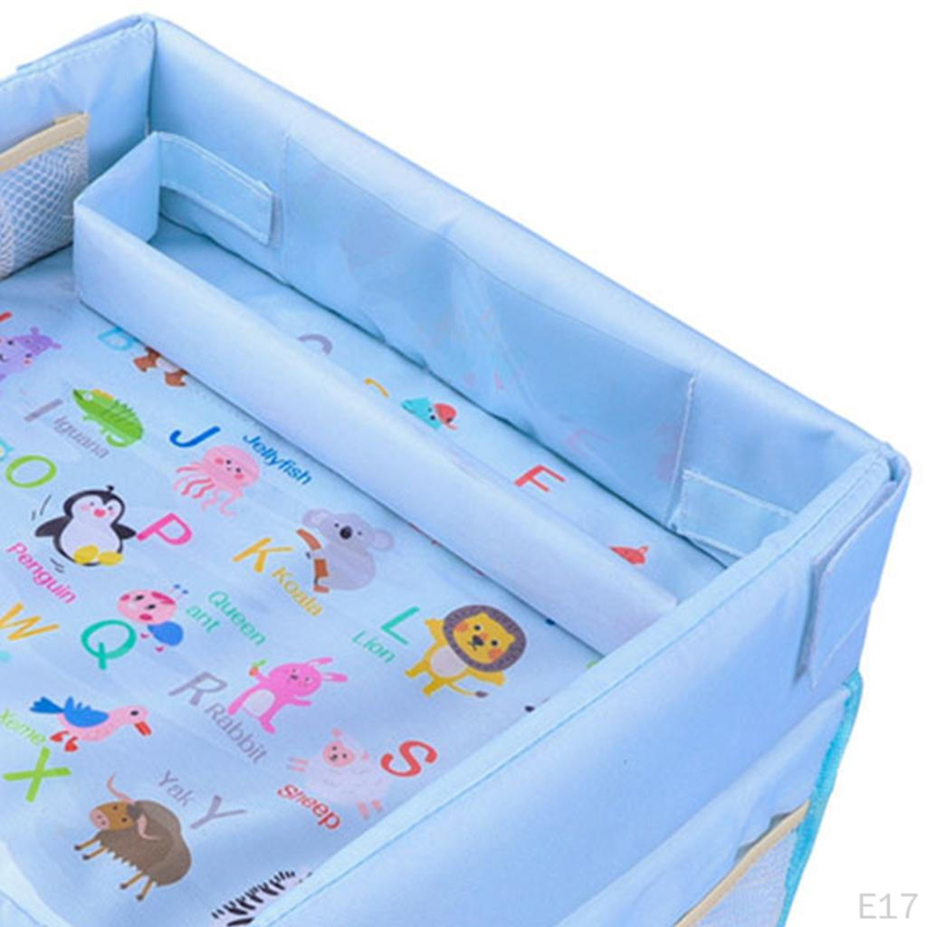 Für Kleinkinder Kinder Tablett Faltbar Reise Aktivität Schoß Reise Spiel Organizer Taschen Essen