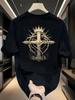 Mens 100 Cotton Casual Crew Neck Short Sleeve TShirtGraphic Print StylishLightweightBreathableGreat for Casual Wear