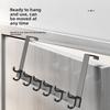 Modern Door Back Hook Rack With Removable Design For Bedroom Storage And Clothing Organization