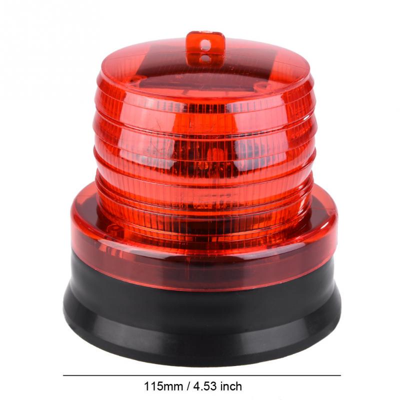 2V Solar Flashing Strobe Beacon Emergency LED Warning Light Car Auto Lamp 2V Solar Flashing Strobe Beacon Emergency LED Warning Light Car Auto Lamp