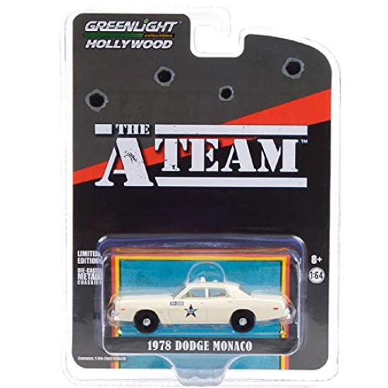 GREENLIGHT HOLLYWOOD SPECIAL EDITION THE DODGE MONACO Greenlight Scale Hollywood Special Edition The Dodge Monaco 164SCALE - A-TEAM "1978 TAXI" 164