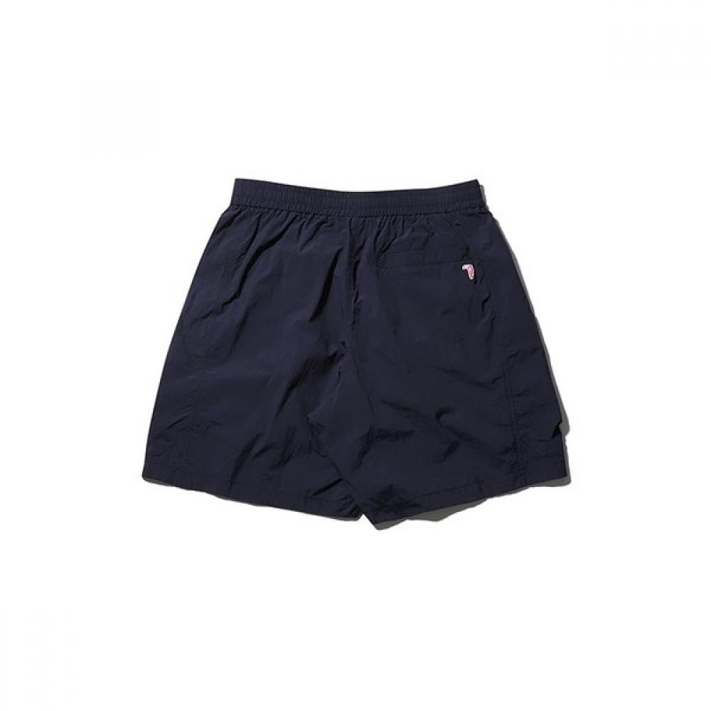 Stitch Out Pocket 5  Half Pants  Navy 
