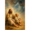Newlyweds Jesus Catholic Posters Classic Pray Motivational Spirit Modern Prints Canvas Wall Art Picture Home Living Room Decor