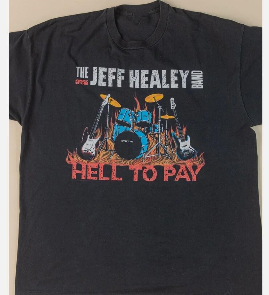 

1990_s The JEFF HEALEY BAND t-Shirt Size S To 345xl XL