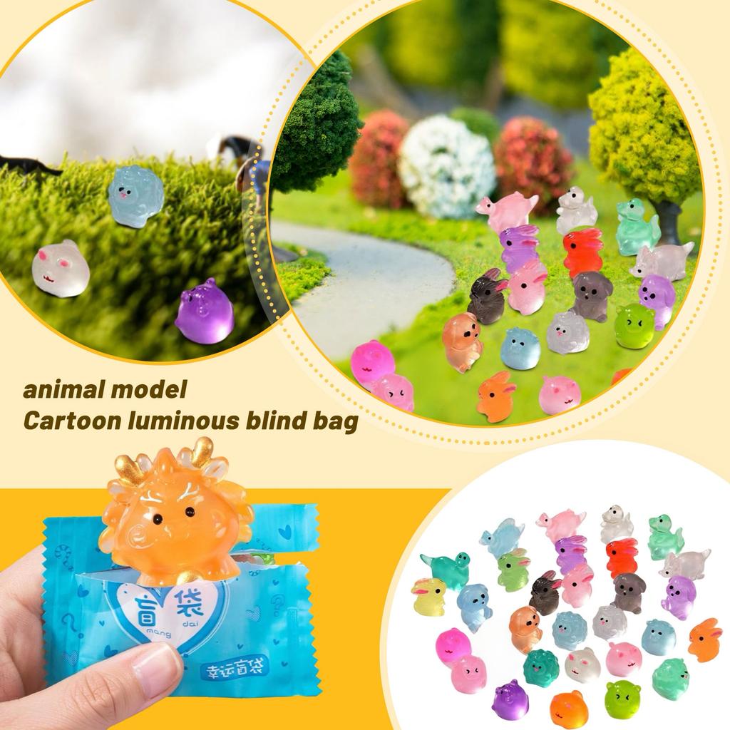 Animal Model Cartoon Night Light Blind Bag Children's Gift