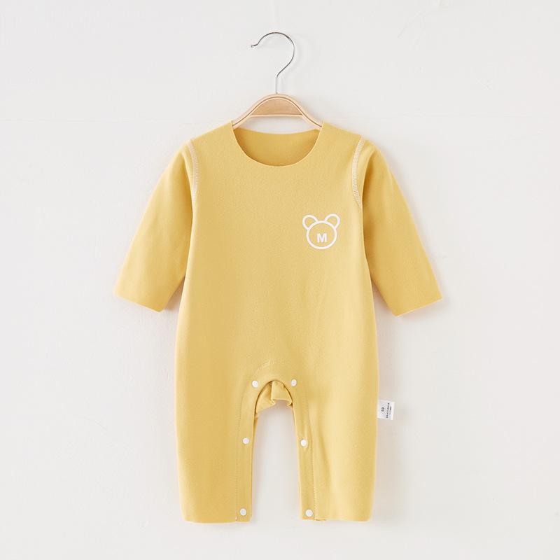 Cozy Fleece Baby Romper for Boys & Girls - Warm Onesie for Spring, Autumn & Winter