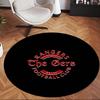 Rangers Fc (24) Round Office Rug Decorative Floor Rug for Office Bedroom Living Room and Home Space