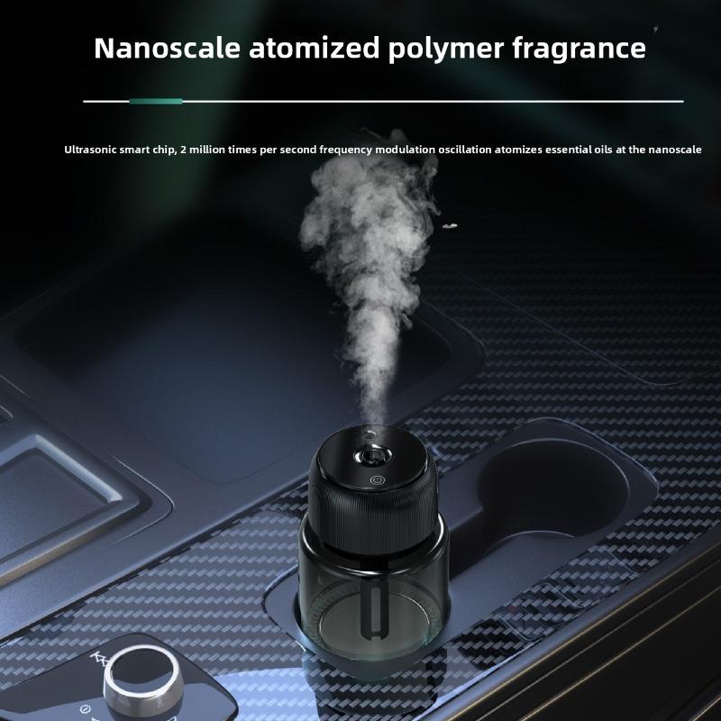 Car-mounted Aroma Automatic Spray for Eliminating Odors. Start-stop Aroma Diffuser That Automatically Sprays Fragrance.