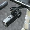Front Bike Light 5000mAh 1500lm IPX6 Garmin and GoPro Mount Black