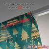 2Pcs,Curtains Christmas Trees Festive Light Filtering Popular Curtains Prints Light Filtering Curtains Versatile All For Living