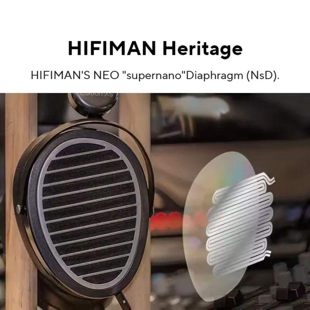 HIFIMAN Edition XS Full-Size Open-Back Wired Headphones with Stealth Magnets