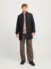 Пальто Jack & Jones Melton Coat (12258672) Jjemelton Wool Coat Sn (12258672) темно-серый меланж