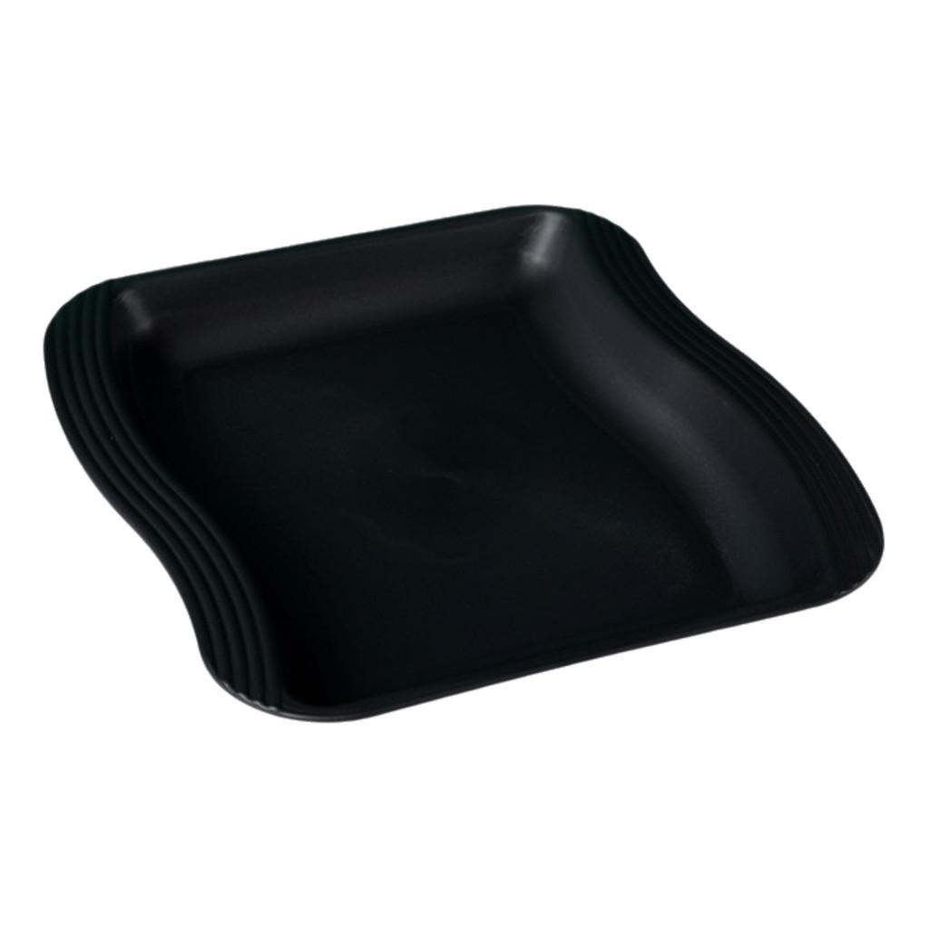 Plates Square Dessert Shape Twist Wave Dinner Serving Plates Restaurant Kitchen