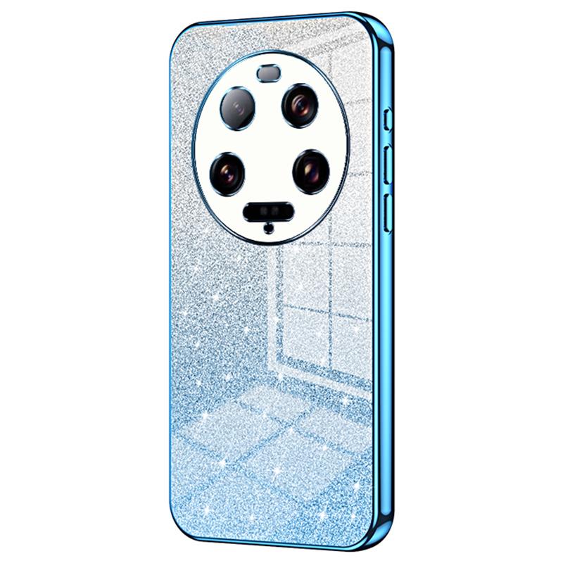 

For Xiaomi 13 Ultra Back Shell Anti-fall Precise Cutout TPU Cell Phone Case Blue