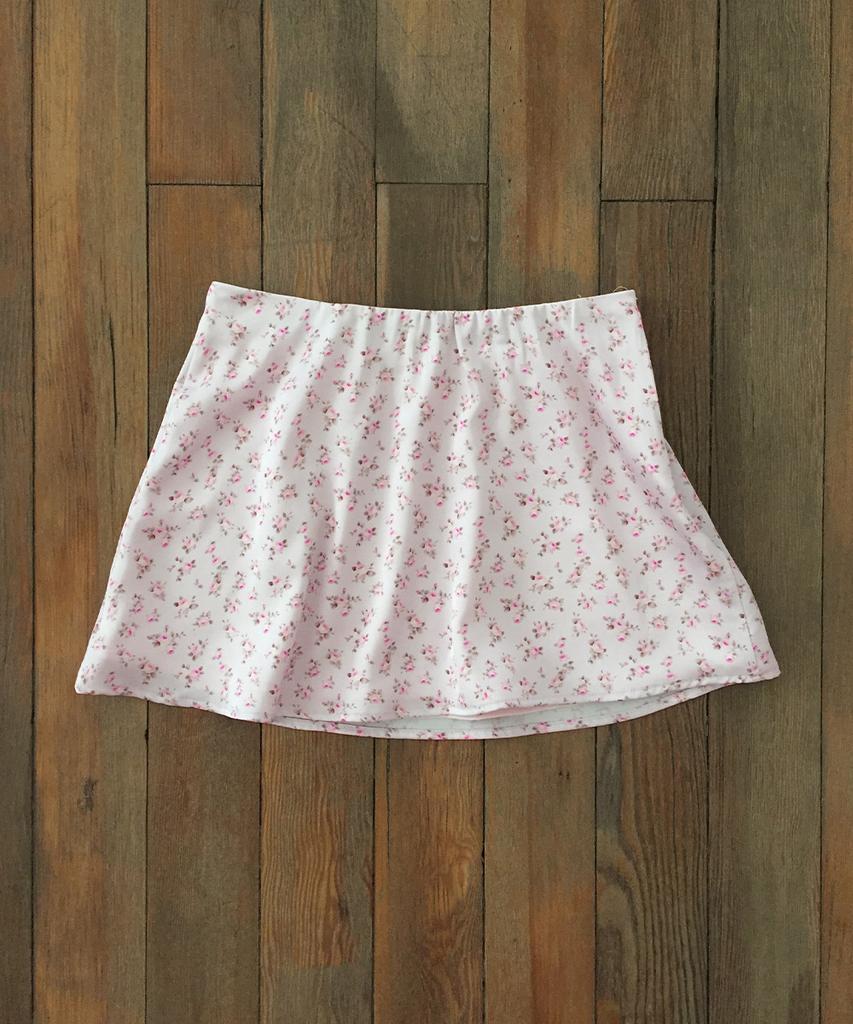 Wisp Fairy Rose Garden Mini Skirt - Pink
