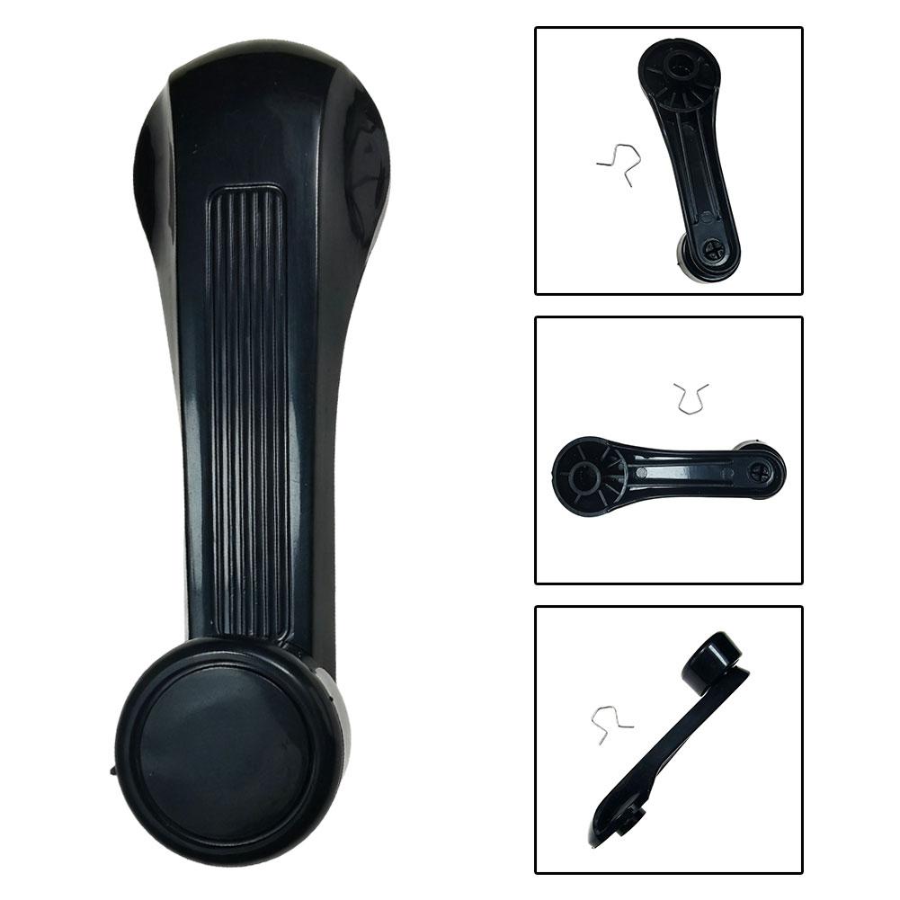 2PCS 1984-2000 For Honda Civic Left Right Driver Window Winder Crank Knob Handle Risers Automobile Winder Crank Window Handle