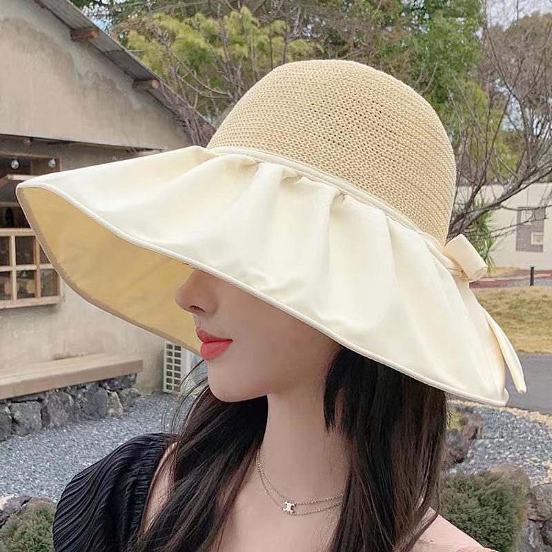 

Women s Summer Sun Protection Hat - Large Brim, Breathable, Versatile, Casual Beach & Travel Hat.