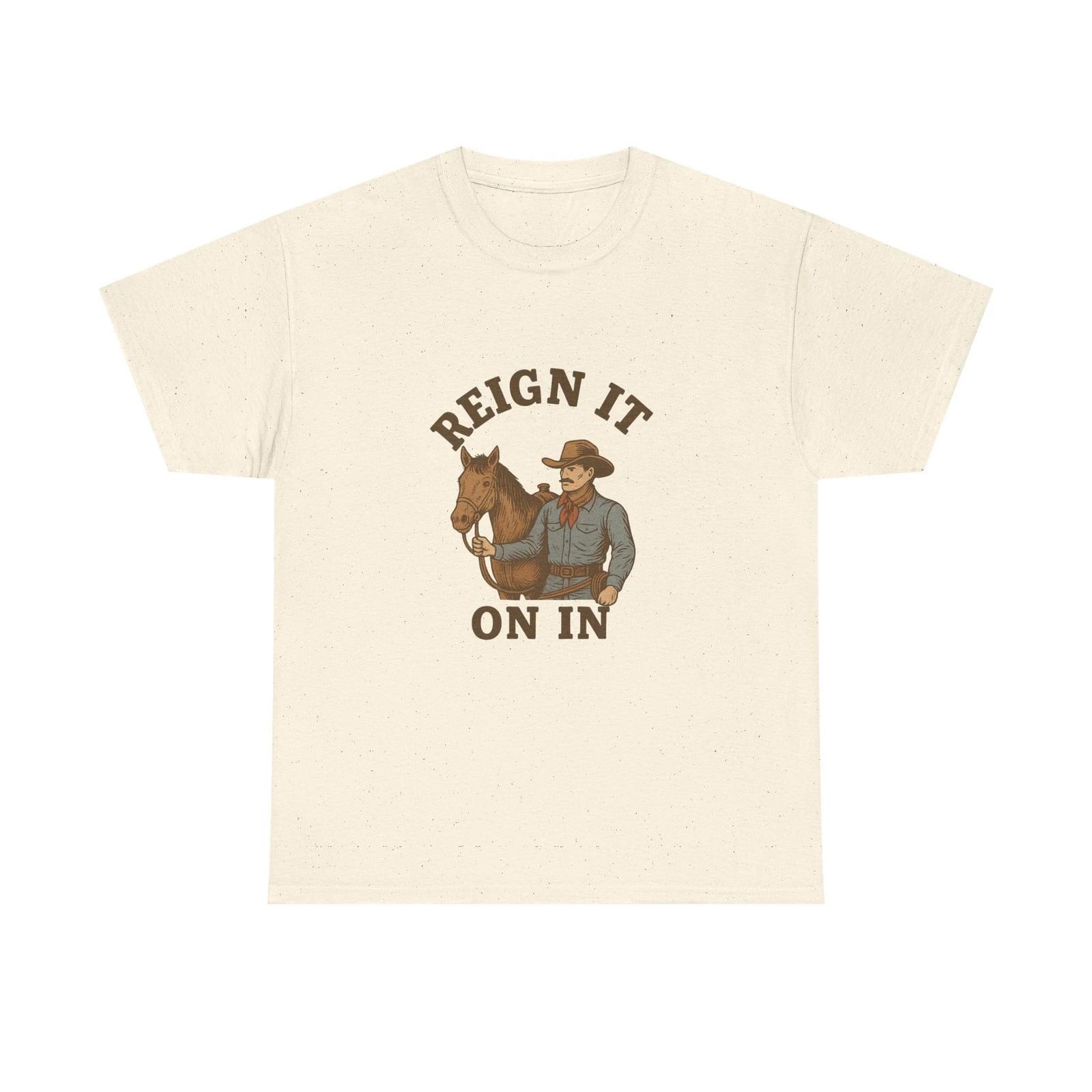 Western Cowboy Tee, Casual T-Shirt, Rodeo Apparel, Rustic Gift, Horse [...] 3XL