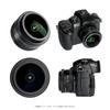 AstrHori Circular Fisheye Micro Four MF Single Large Black 6.5mm F2.0 Lens, 192° Ultra-Wide Angle, APS-C Compatible, Thirds, (Manual Focus), Focus,